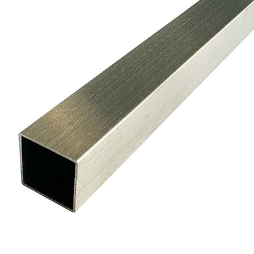 40mm x 40mm x 1.5mm Stainless Steel Box Section 304 Brushed Polished