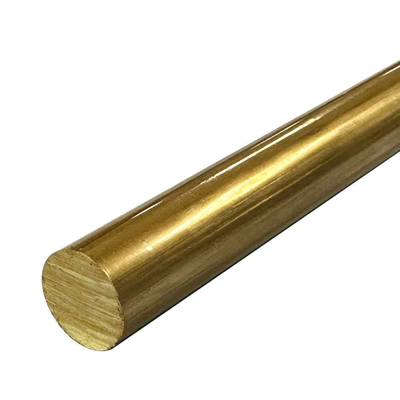 1/2 in Diameter - Brass Round Bar