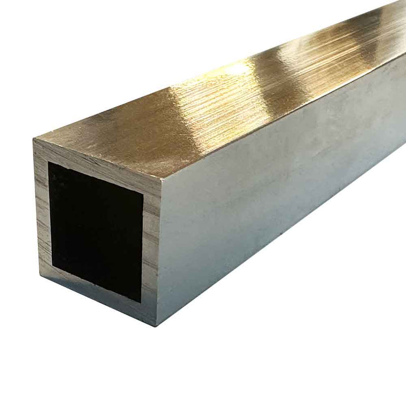 25 mm x 25 mm x 3 mm - Aluminium Square Tube